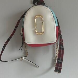 Marc Jacobs Tricolor Mini Bag with Gold Logo